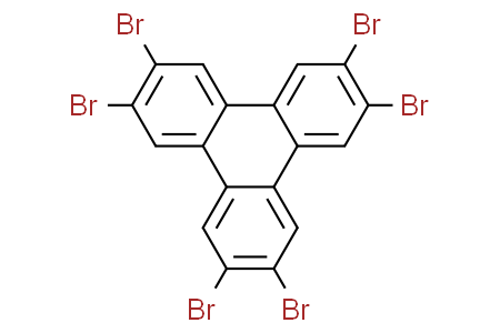 2,3,6,7,10,11-Hexabromotriphenylene 2,3,6,7,10,11-六溴苯並菲