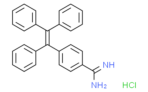 4-(1,2,2-triphenylvinyl)benzimidamide