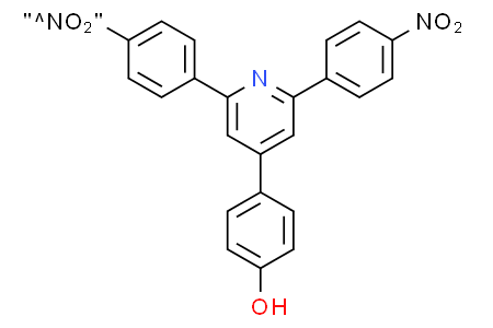 4-(2,6-bis(4-nitrophenyl)pyridin-4-yl)phenol