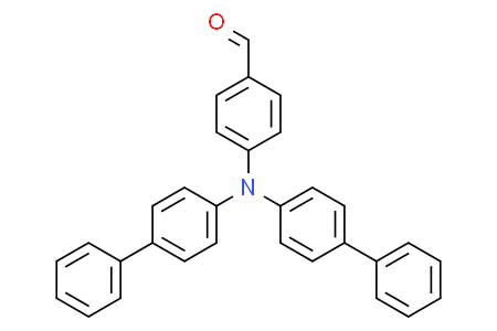 4-(di([1,1'-biphenyl]-4-yl)amino)benzaldehyde 4'-(二([1,1'-聯苯]-4-基)氨基)-[1,1'-聯苯]-4-甲醛