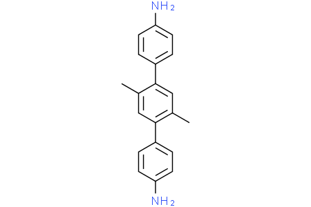 2',5'-dimethyl-[1,1':4',1''-terphenyl]-4,4''-diamine 2.5-二(4-胺基苯-1基)1,4-二甲苯