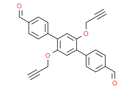 2',5'-bis(prop-2-yn-1-yloxy)-[1,1':4',1''-terphenyl]-4,4''-dicarbaldehyde