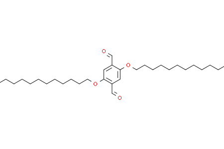 2,5-didodecoxyterephthalaldehyde 2,5-二十二氧基-1,4對苯二甲醛