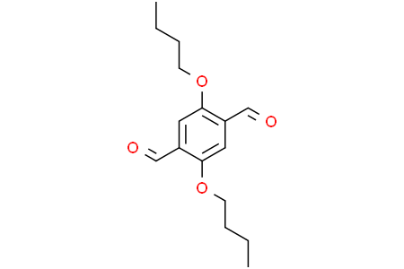 2,5-Dibutoxy-benzene-1,4-dicarbaldehyde 2,5-二丁氧基-1,4對苯二甲醛