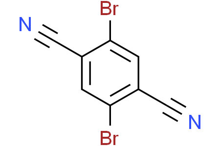 2,5-dibromobenzene-1,4-dicarbonitrile 2,5-二溴對苯二甲腈