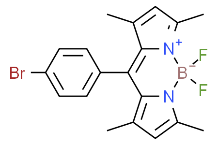 10-(4-bromophenyl)-5,5-difluoro-1,3,7,9-tetramethyl-5H-4l4,5l4-dipyrrolo[1,2-c:2',1'-f][1,3,2]diazaborinine
