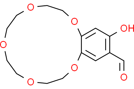16-hydroxy-2,3,5,6,8,9,11,12-octahydrobenzo[b][1,4,7,10,13]pentaoxacyclopentadecine-15-carbaldehyde