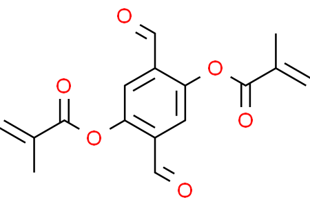 2,5-diformyl-1,4-phenylene bis(2-methylacrylate) 1,4-二醛基-2,5-二丙烯基苯