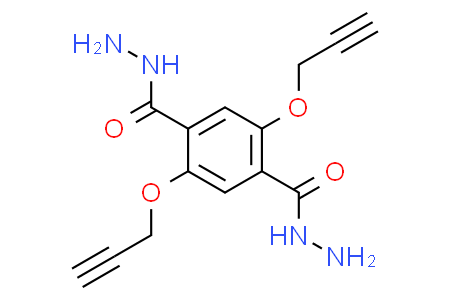 2,5-bis(prop-2-yn-1-yloxy)terephthalohydrazide 2,5-雙(丙-2-炔-1-基氧基)對苯二甲酰肼