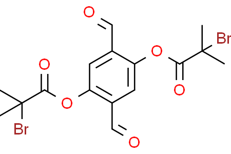 2,5-diformyl-1,4-phenylene bis(2-bromo-2-methylpropanoate)