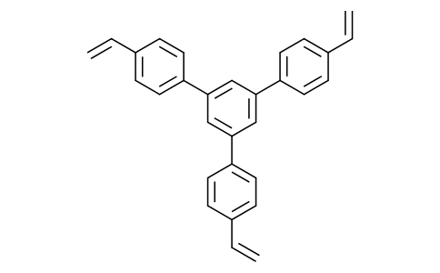 1,​1':3',​1''-​Terphenyl, 4,​4''-​diethenyl-​5'-​(4-​ethenylphenyl)​-