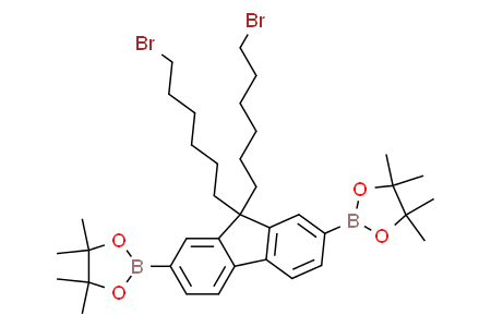 2,2'-(9,9-bis(6-bromohexyl)-9H-fluorene-2,7-diyl)bis(4,4,5,5-tetramethyl-1,3,2-dioxaborolane)