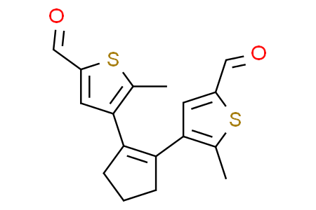2-Thiophenecarboxaldehyde,4,4'-(1-cyclopentene-1,2-diyl)bis[5-methyl-