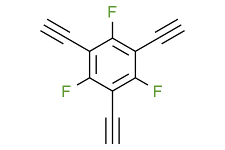1,3,5-triethynyl-2,4,6-trifluorobenzene