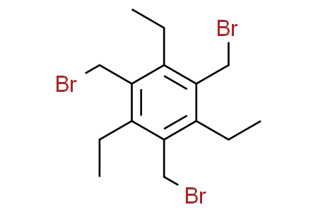 1,3,5-Tris(bromomethyl)-2,4,6-triethylbenzene 1,3,5-三(溴甲基)-2,4,6-三乙基苯