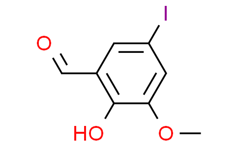2-Hydroxy-5-iodo-3-methoxybenzaldehyde 5-碘-鄰香蘭素