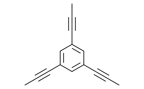 1,3,5-tri(prop-1-yn-1-yl)benzene