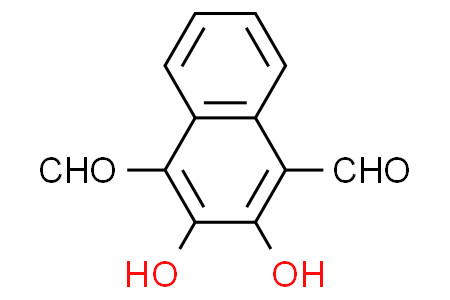 2,3-Dihydroxynaphthalene-1,4-dicarbaldehyde 2,3-二羥基萘-1,4-二甲酰基