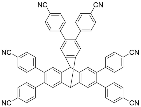 4,4',4'',4''',4'''',4'''''-(9,10-dihydro-9,10-[1,2]benzenoanthracene-2,3,6,7,14,15-hexayl)hexabenzonitrile