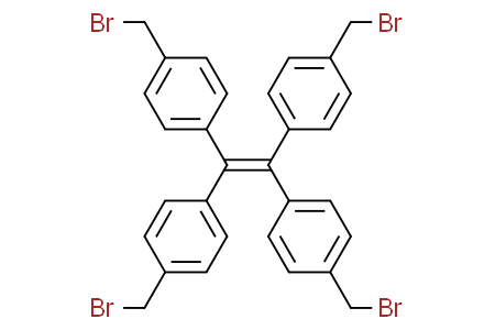1,1,2,2-tetrakis(4-(bromomethyl)phenyl)-ethene 四(4-溴甲基苯基)乙烯