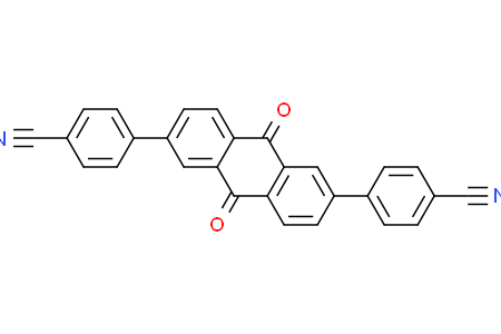 4-[6-(4-cyanophenyl)-9,10-dioxoanthracen-2-yl]benzonitrile