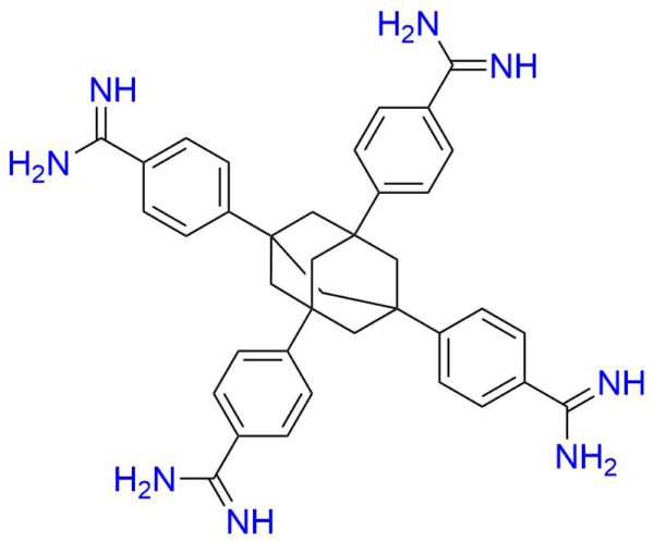 4,4',4'',4'''-(adamantane-1,3,5,7-tetrayl)tetrabenzimidamide