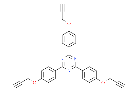 2,4,6-tris(4-(prop-2-yn-1-yloxy)phenyl)-1,3,5-triazine